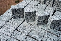Брусчатка 100x100 из Санарского гранита , фото Купить Брусчатка 100x100 из Санарского гранита в Артеме